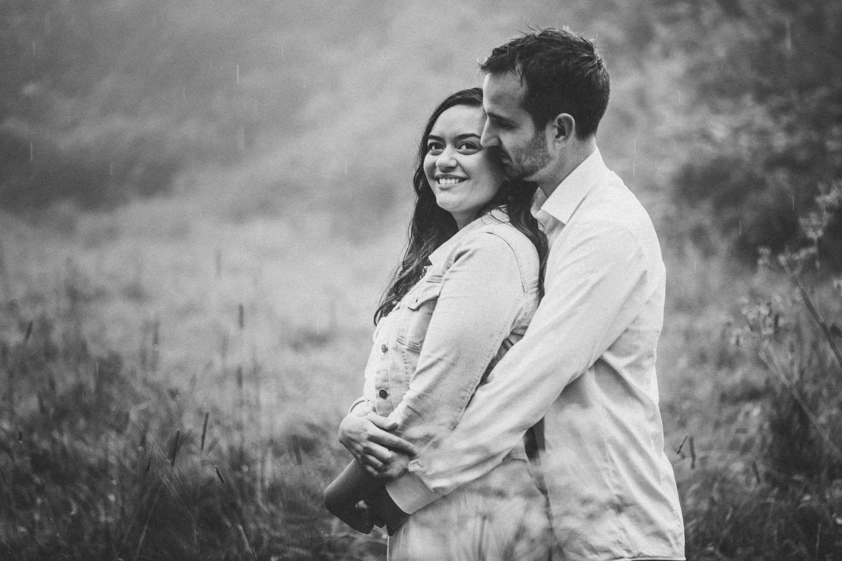 15. August 2017 * Kathleen & Julian * Paarshooting im Regen * Bergwerkswald * Paarfotograf Gießen, Frankfurt, Deutschland