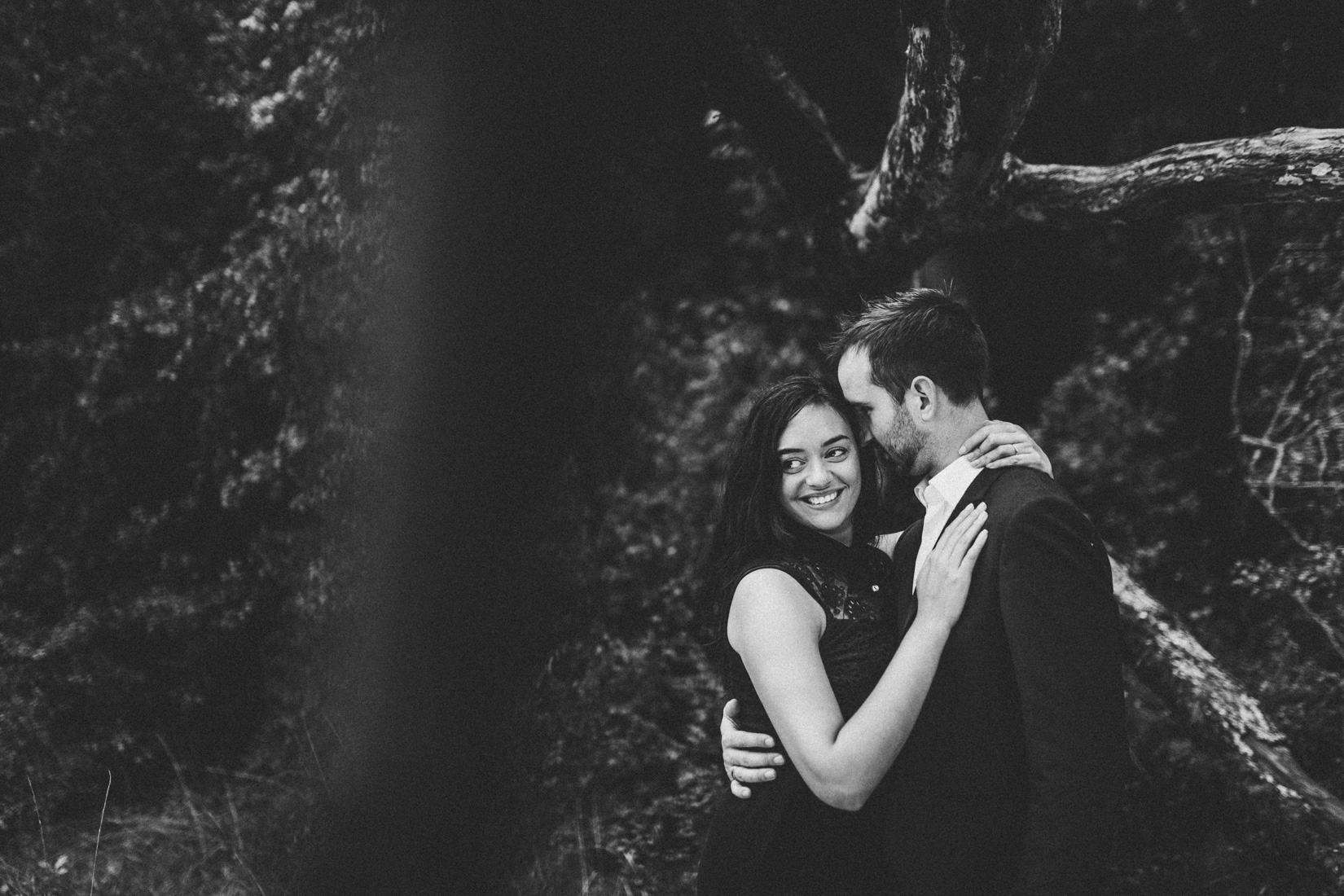 15. August 2017 * Kathleen & Julian * Paarshooting im Regen * Bergwerkswald * Paarfotograf Gießen, Frankfurt, Deutschland