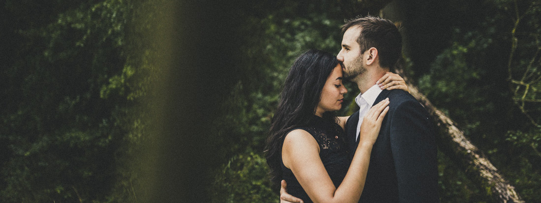 15. August 2017 * Kathleen & Julian * Paarshooting im Regen * Bergwerkswald * Paarfotograf Gießen, Frankfurt, Deutschland