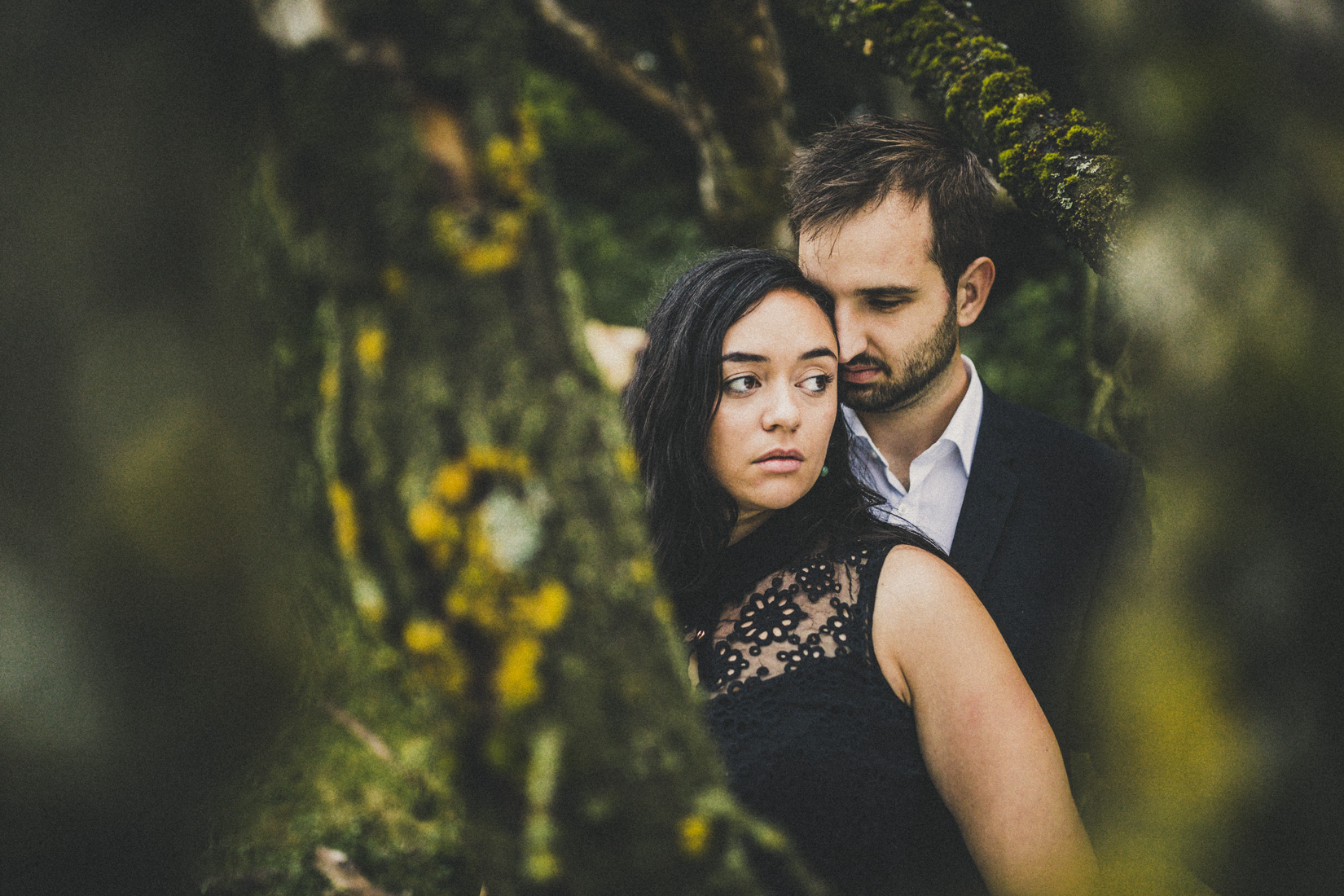 15. August 2017 * Kathleen & Julian * Paarshooting im Regen * Bergwerkswald * Paarfotograf Gießen, Frankfurt, Deutschland