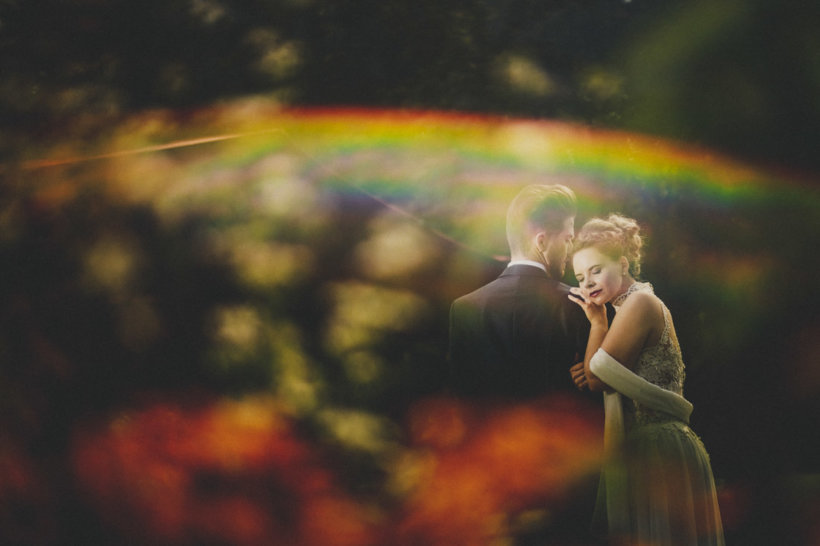 Lara und Benni beim Paarshoot auf ihrer Hochzeit im Hofgut Dagobertshausen - Hochzeitsfotograf Dagobertshausen