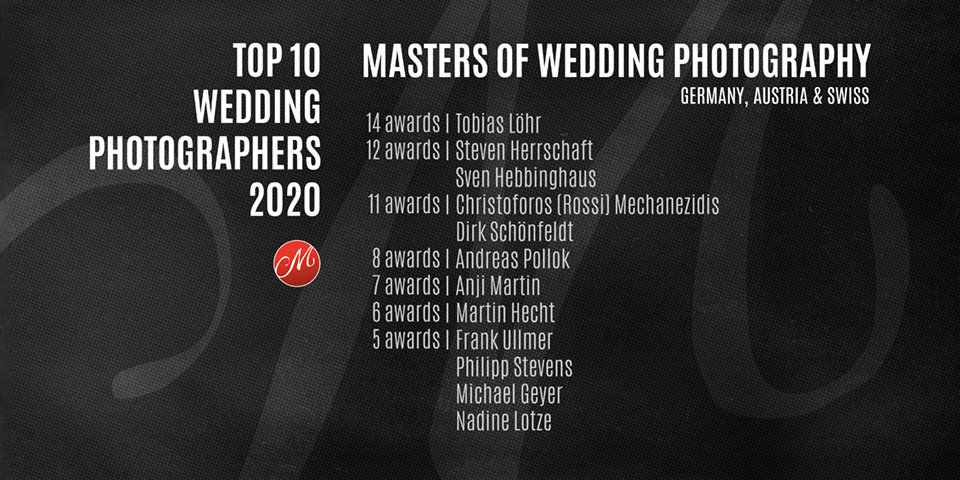 Top 10 Wedding photographers Germany 2020 - Masters of German Wedding Photography - Platz 3