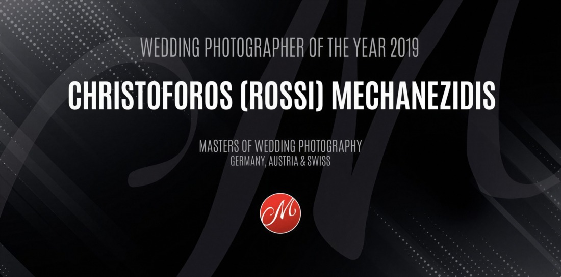 Auszeichnung für Rossi als Hochzeitsfotograf des Jahres 2019 bei den Masters of Wedding Photography - Hochzeitsfotograf Gießen